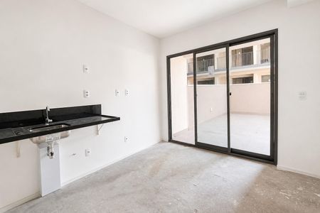 Studio à venda com 58m², 1 quarto e sem vaga Studio à venda com 58m², 1 quarto e sem vagaDormitório