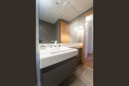 Banheiro Social de apartamento para alugar com 2 quartos, 86m² em Vila da Serra, Nova Lima