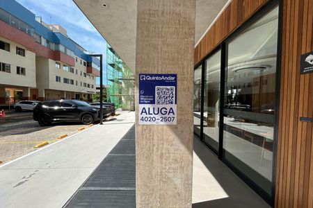 Apartamento para alugar com 40m², 1 quarto e 1 vaga Apartamento para alugar com 40m², 1 quarto e 1 vagaPlaca