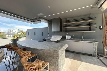 Apartamento para alugar com 40m², 1 quarto e 1 vaga Apartamento para alugar com 40m², 1 quarto e 1 vagaÁrea comum - Churrasqueira
