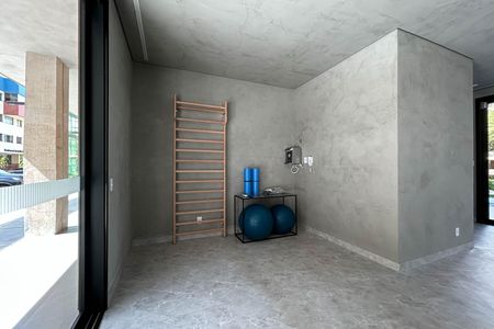 Apartamento para alugar com 40m², 1 quarto e 1 vaga Apartamento para alugar com 40m², 1 quarto e 1 vagaÁrea comum - Academia