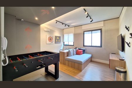 Apartamento à venda com 33m², 2 quartos e sem vaga Apartamento à venda com 33m², 2 quartos e sem vagaSalão de jogos