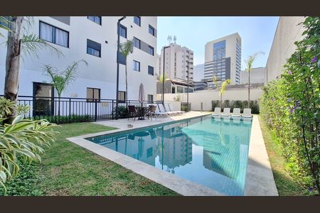 Apartamento à venda com 33m², 2 quartos e sem vaga Apartamento à venda com 33m², 2 quartos e sem vagaÁrea comum - Piscina