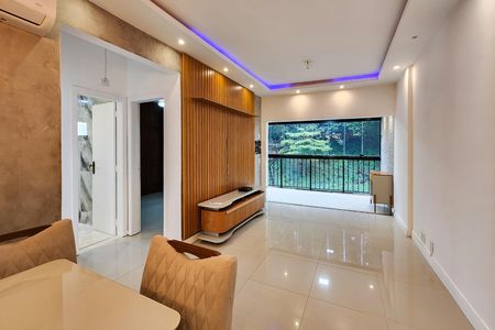 Sala  de apartamento para alugar com 2 quartos, 92m² em Tijuca, Rio de Janeiro