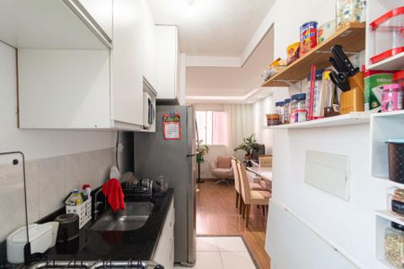 Cozinha e Área de Serviço de apartamento à venda com 2 quartos, 38m² em Jardim Boa Vista (zona Oeste), Osasco