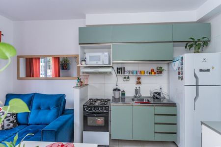 Apartamento para alugar com 34m², 2 quartos e sem vaga Apartamento para alugar com 34m², 2 quartos e sem vagaSala, cozinha e área de serviço