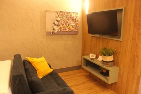 Studio de kitnet/studio para alugar com 1 quarto, 45m² em Ponta da Praia, Santos