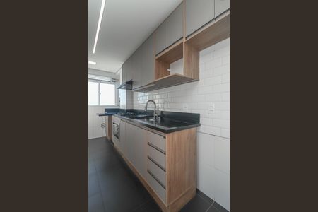Cozinha de apartamento para alugar com 2 quartos, 47m² em Santa Fe, Porto Alegre