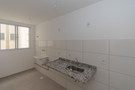 Apartamento à venda com 54m², 2 quartos e 1 vaga Apartamento à venda com 54m², 2 quartos e 1 vagaCozinha e Área de Serviço