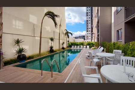 Apartamento à venda com 38m², 2 quartos e sem vagaÁrea comum - Piscina