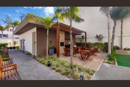 Apartamento à venda com 38m², 2 quartos e sem vagaÁrea comum - Churrasqueira