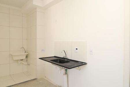 Cozinha de apartamento à venda com 2 quartos, 38m² em Cidade Nova São Miguel, São Paulo
