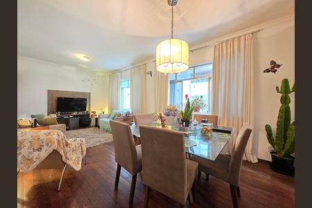 Sala  de apartamento à venda com 3 quartos, 120m² em Funcionários, Belo Horizonte