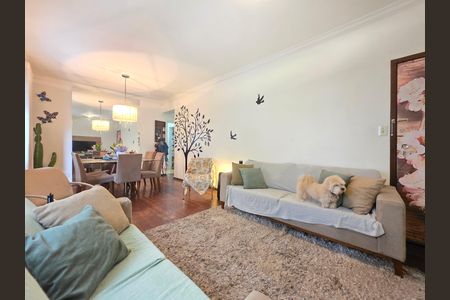 Sala  de apartamento à venda com 3 quartos, 120m² em Funcionários, Belo Horizonte