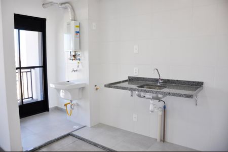 Apartamento para alugar com 43m², 2 quartos e sem vaga Apartamento para alugar com 43m², 2 quartos e sem vagaDetalhe - Cozinha Americana