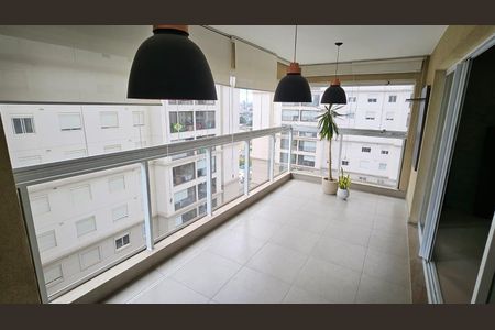 Varanda de apartamento à venda com 4 quartos, 182m² em Campestre, Santo André