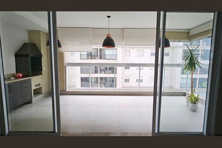 Varanda de apartamento à venda com 4 quartos, 182m² em Campestre, Santo André