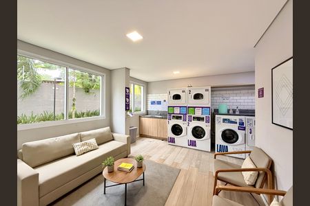 Apartamento para alugar com 24m², 1 quarto e sem vaga Apartamento para alugar com 24m², 1 quarto e sem vagaLavanderia