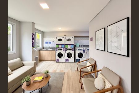 Apartamento para alugar com 24m², 1 quarto e sem vaga Apartamento para alugar com 24m², 1 quarto e sem vagaLavanderia