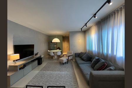 sala de apartamento à venda com 2 quartos, 73m² em Vila da Serra, Nova Lima