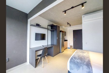 Studio de kitnet/studio para alugar com 1 quarto, 29m² em Santo Amaro, São Paulo