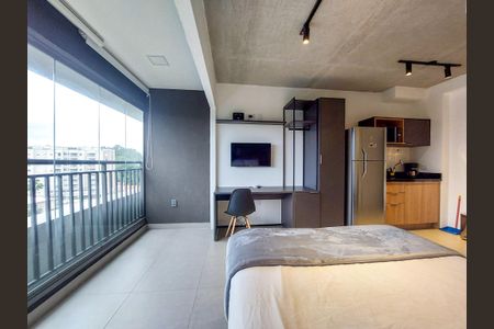 Studio de kitnet/studio para alugar com 1 quarto, 29m² em Santo Amaro, São Paulo