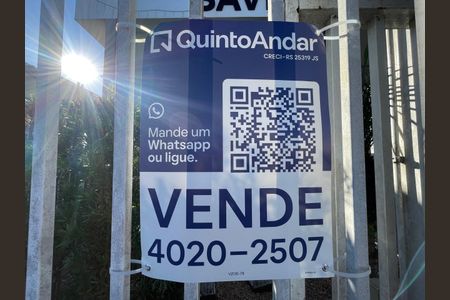 Placa Instalada em 08/07/2026 - Cod.VZOE-78 de apartamento para alugar com 2 quartos, 50m² em Santos Dumont, São Leopoldo