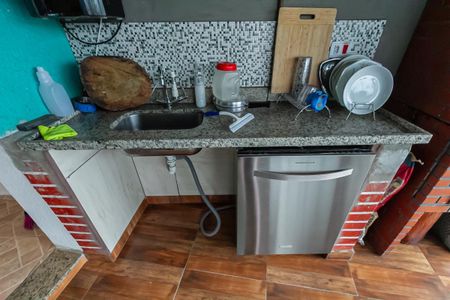 Área gourmet de casa à venda com 3 quartos, 135m² em Jardim Nossa Senhora de Fatima, São Bernardo do Campo