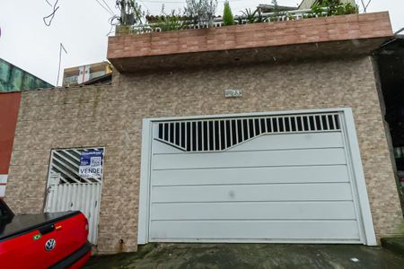 Fachada de casa à venda com 3 quartos, 135m² em Jardim Nossa Senhora de Fatima, São Bernardo do Campo
