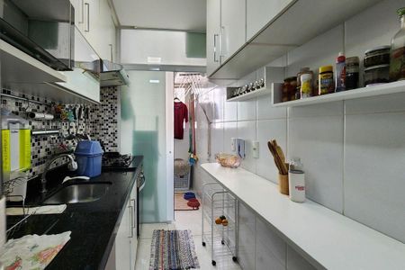 Cozinha de apartamento para alugar com 3 quartos, 96m² em Jardim Independencia, São Bernardo do Campo