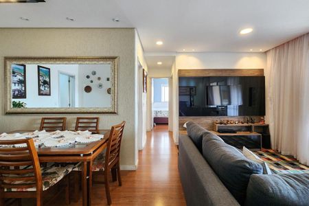 Sala de apartamento para alugar com 3 quartos, 96m² em Jardim Independencia, São Bernardo do Campo