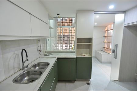 Cozinha de apartamento à venda com 3 quartos, 98m² em Tijuca, Rio de Janeiro