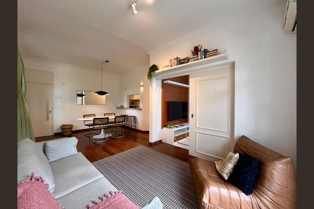 Sala  de apartamento para alugar com 2 quartos, 104m² em Jardim Botânico, Rio de Janeiro