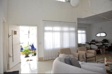 Casa Mobiliada - Detalhe - Sala de casa para alugar com 3 quartos, 420m² em City América, São Paulo