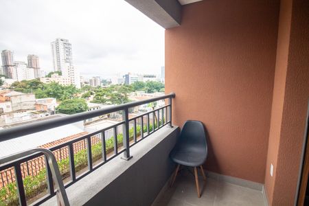 Studio à venda com 27m², 1 quarto e sem vaga Studio à venda com 27m², 1 quarto e sem vagaVaranda