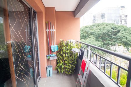 Studio à venda com 27m², 1 quarto e sem vaga Studio à venda com 27m², 1 quarto e sem vagaVaranda