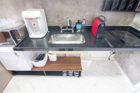 Studio à venda com 27m², 1 quarto e sem vaga Studio à venda com 27m², 1 quarto e sem vagaCozinha