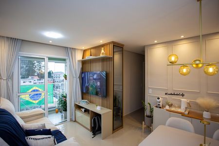 Sala de apartamento à venda com 2 quartos, 49m² em Centro, Diadema