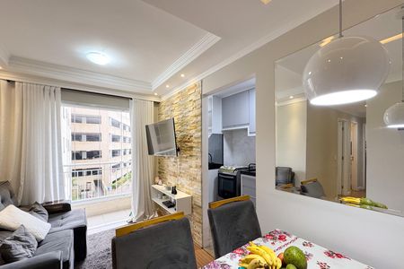 Sala de apartamento para alugar com 2 quartos, 49m² em Ferrazópolis, São Bernardo do Campo