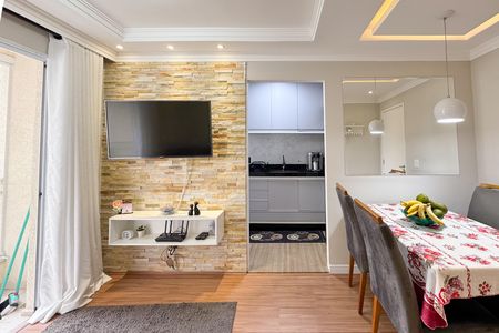 Sala de apartamento para alugar com 2 quartos, 49m² em Ferrazópolis, São Bernardo do Campo