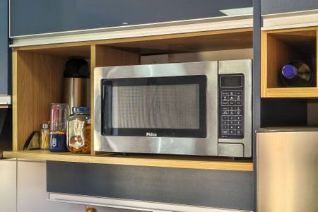Cozinha  de apartamento para alugar com 1 quarto, 44m² em Cidade Ocian, Praia Grande
