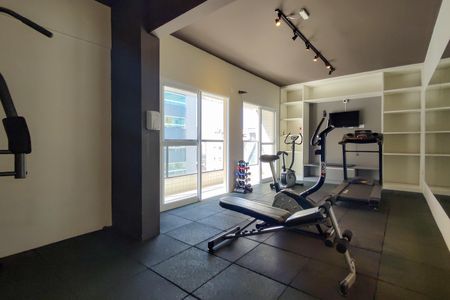 Apartamento para alugar com 44m², 1 quarto e 1 vaga Apartamento para alugar com 44m², 1 quarto e 1 vagaAcademia