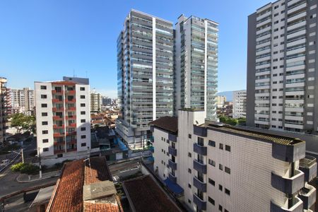 Vista da Sacada de apartamento para alugar com 1 quarto, 44m² em Cidade Ocian, Praia Grande