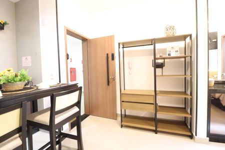 Cozinha de kitnet/studio para alugar com 1 quarto, 40m² em Saraiva, Uberlândia