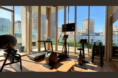 Studio à venda com 31m², 1 quarto e sem vaga Studio à venda com 31m², 1 quarto e sem vagaAcademia