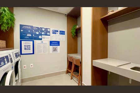Studio à venda com 31m², 1 quarto e sem vaga Studio à venda com 31m², 1 quarto e sem vagaLavanderia
