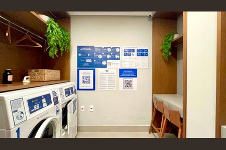 Studio à venda com 31m², 1 quarto e sem vaga Studio à venda com 31m², 1 quarto e sem vagaLavanderia