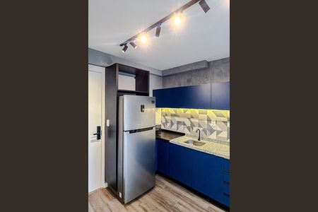 Studio para alugar com 26m², 1 quarto e sem vaga Studio para alugar com 26m², 1 quarto e sem vagaCozinha