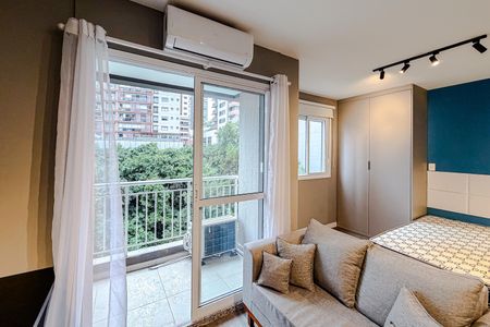 Studio para alugar com 26m², 1 quarto e sem vaga Studio para alugar com 26m², 1 quarto e sem vagaSala