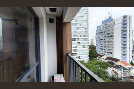 Studio à venda com 23m², 1 quarto e sem vaga Studio à venda com 23m², 1 quarto e sem vagaVaranda